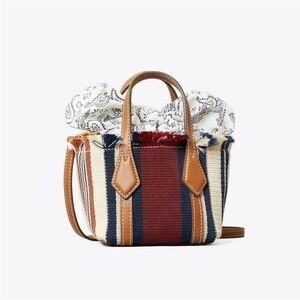 Tory Burch Multicolor Striped Mini Bag